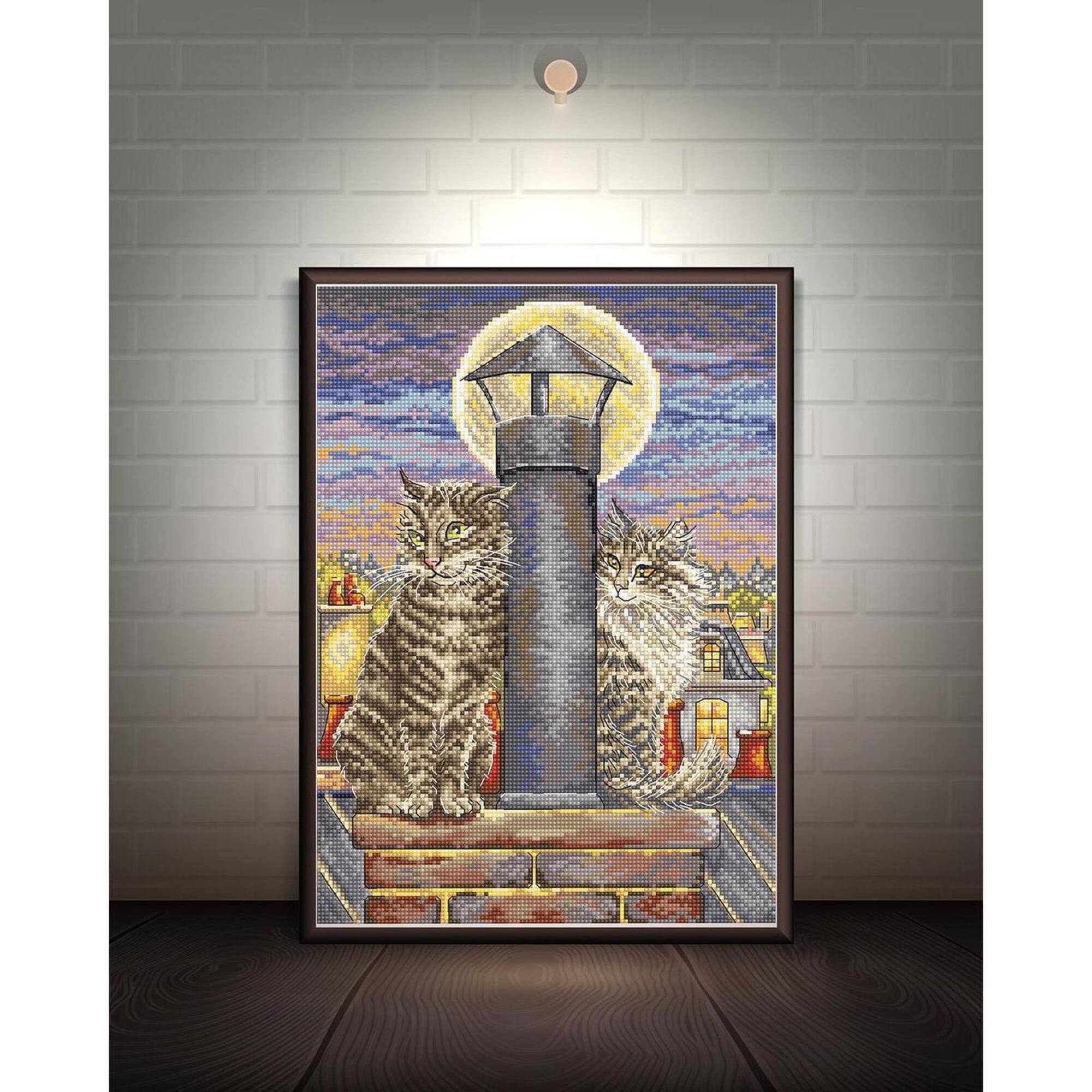 LetiStitch Romance Counted Cross Stitch Kit